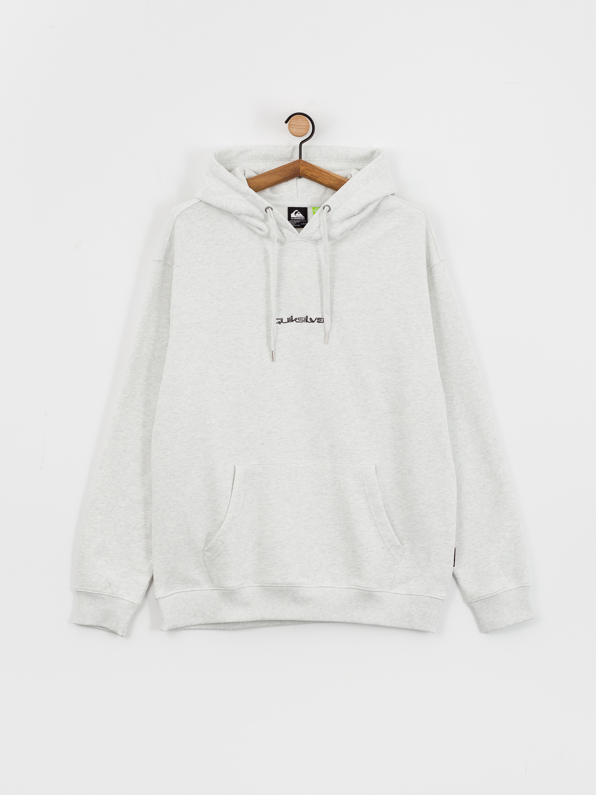 Bluza z kapturem Quiksilver Dna Omni Logo HD (white marble heather)