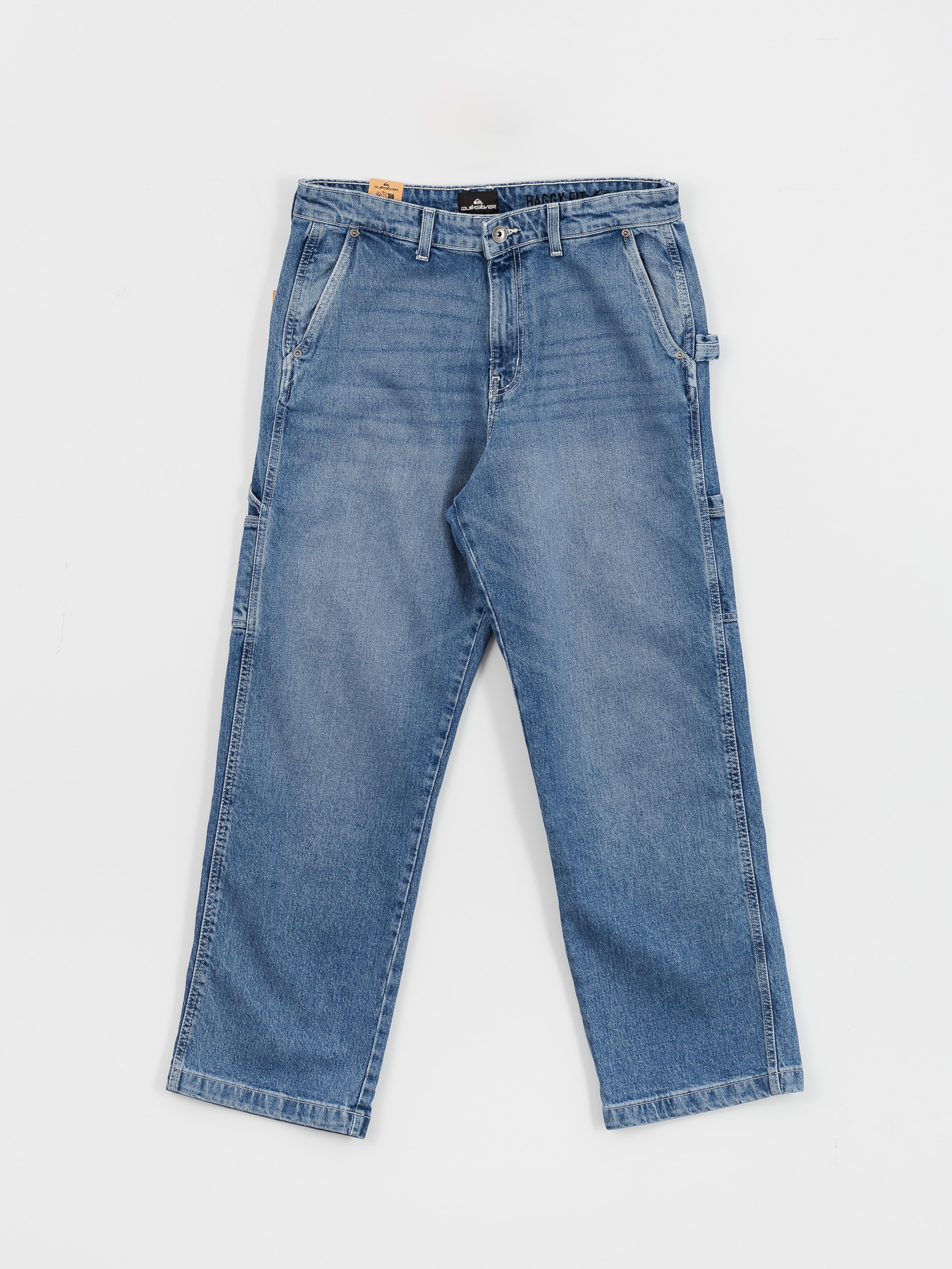 Spodnie Quiksilver Carpenter Denim - niebieski (2001 stone wash)