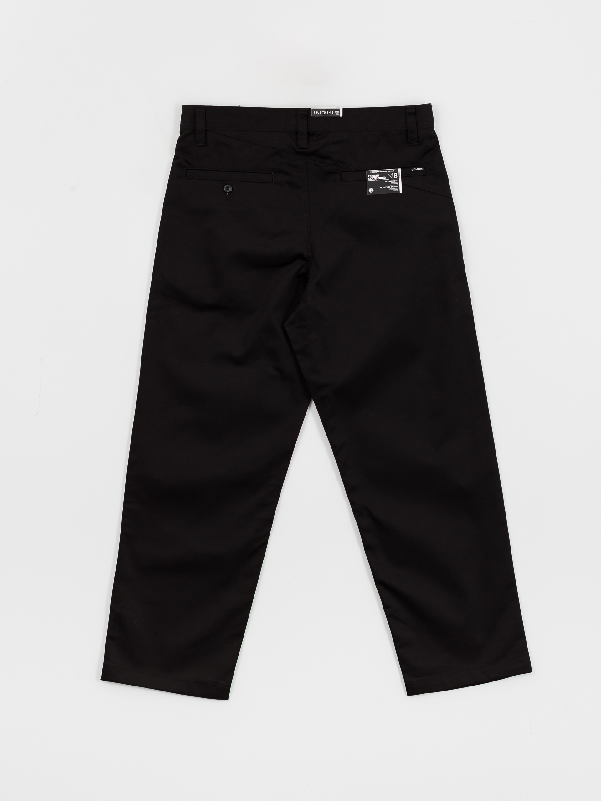 Spodnie Volcom Frickin Skate Chino (black)