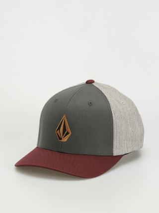 Czapka z daszkiem Volcom Full Stone Hthr Flexfit (merlot)