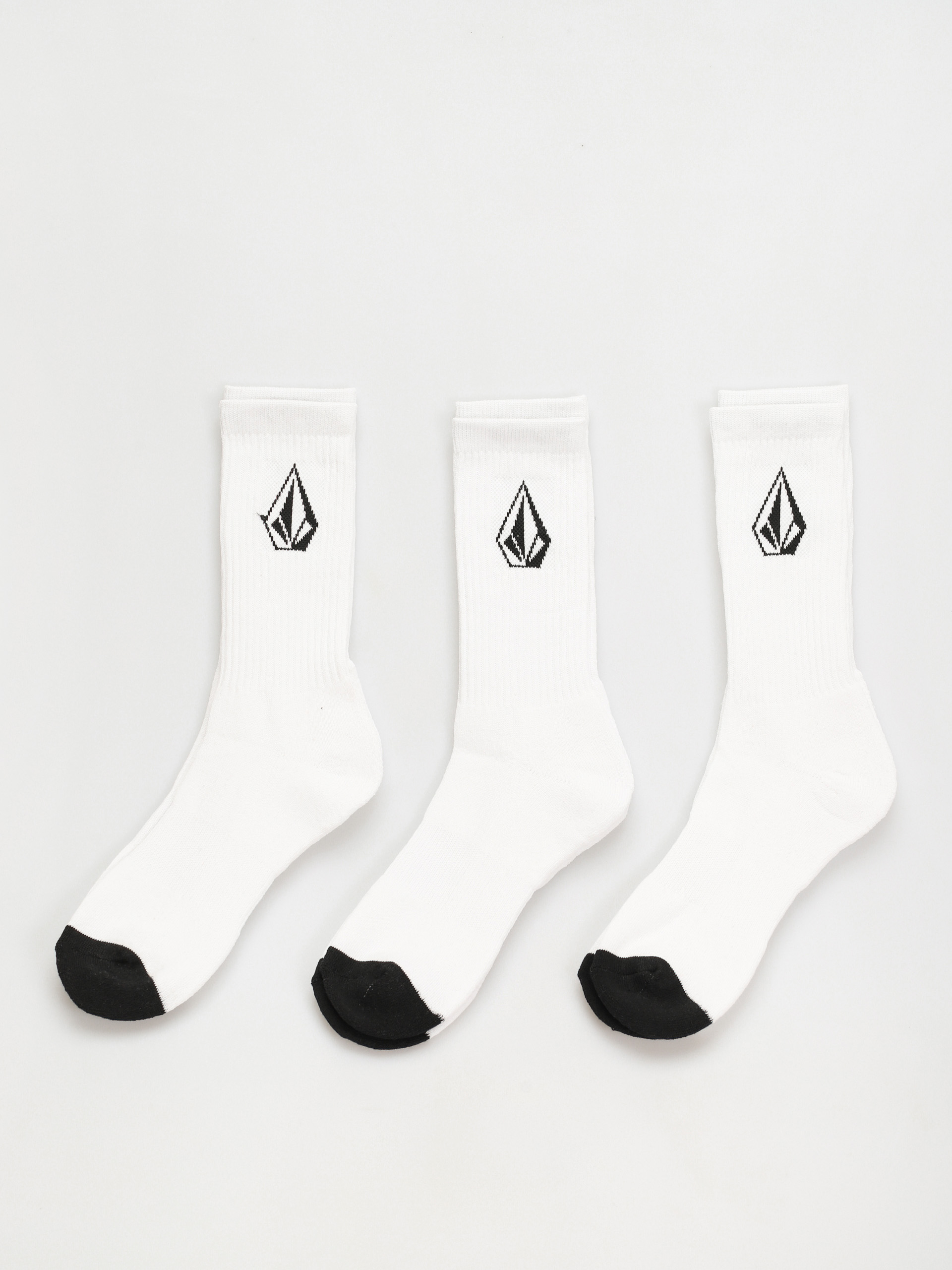 Skarpetki Volcom Full Stone Sock 3Pk (white)