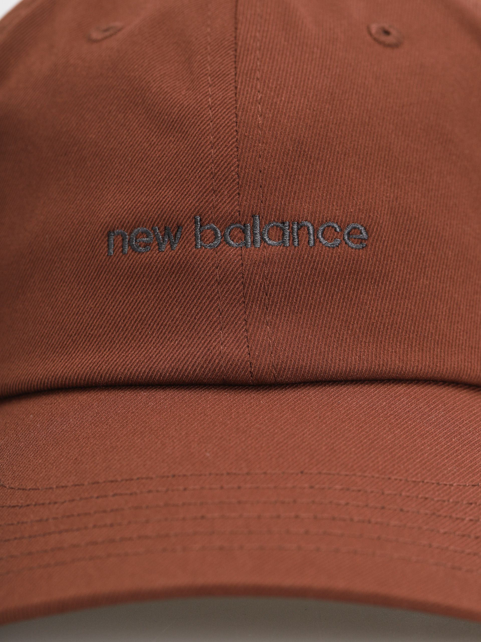 Czapka z daszkiem New Balance 6 Panel Linear Logo (richoak)