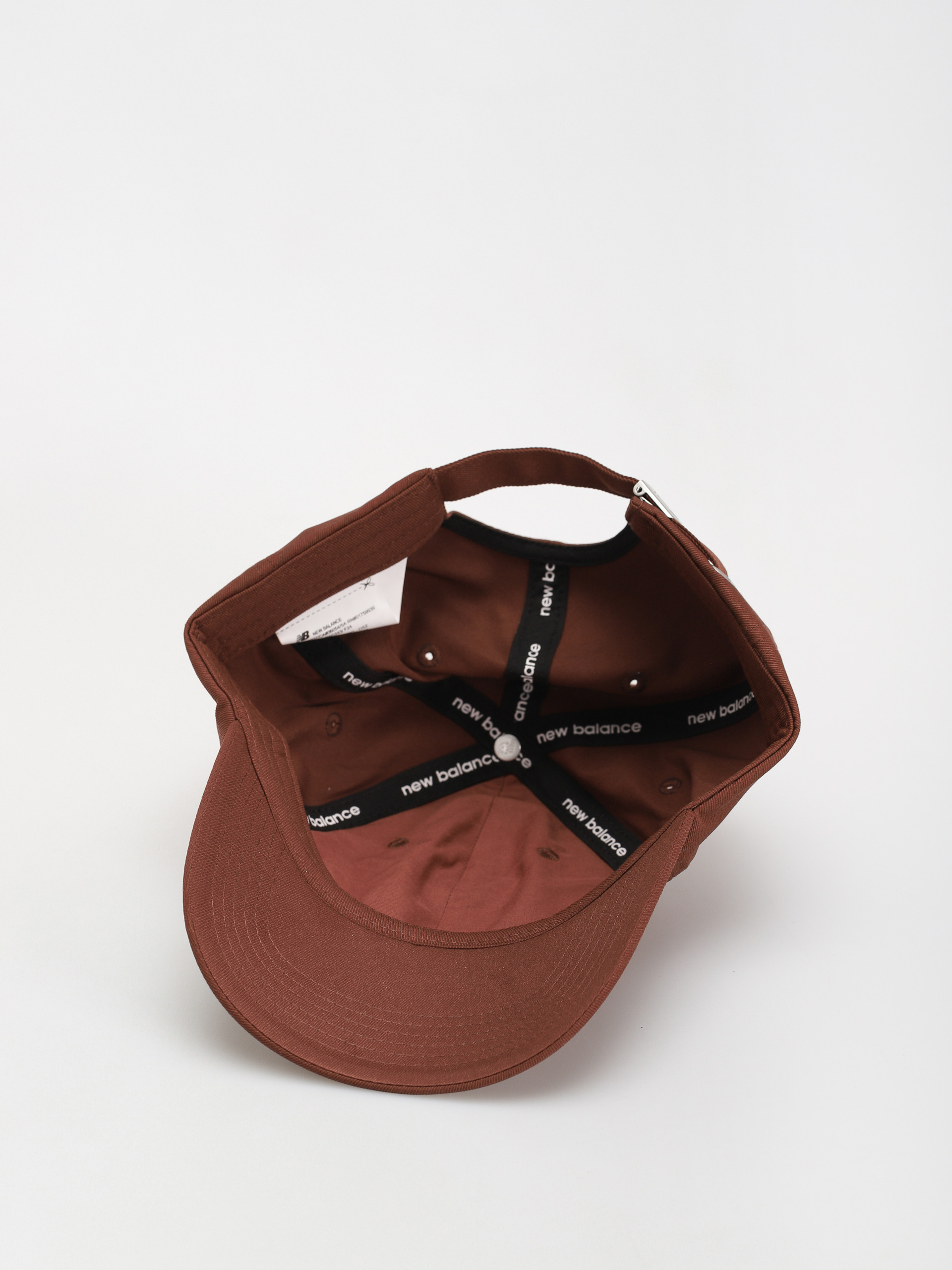 Czapka z daszkiem New Balance 6 Panel Linear Logo (richoak)