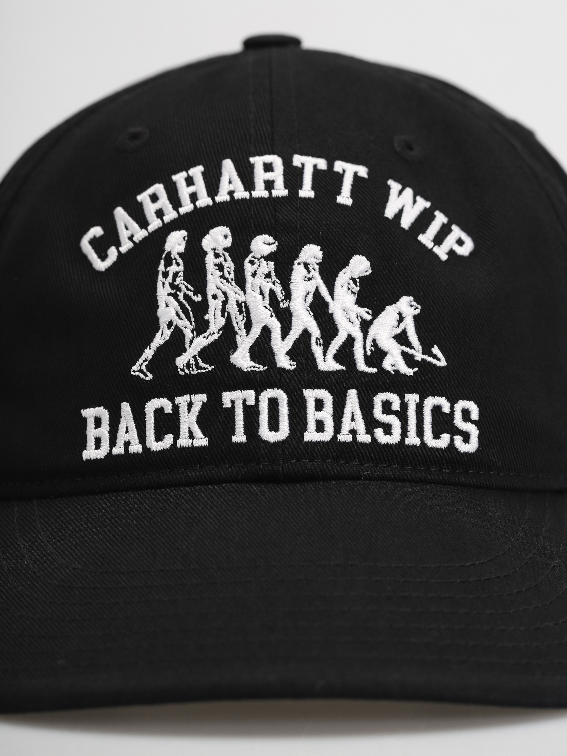 Czapka z daszkiem Carhartt WIP Basics (black/white)