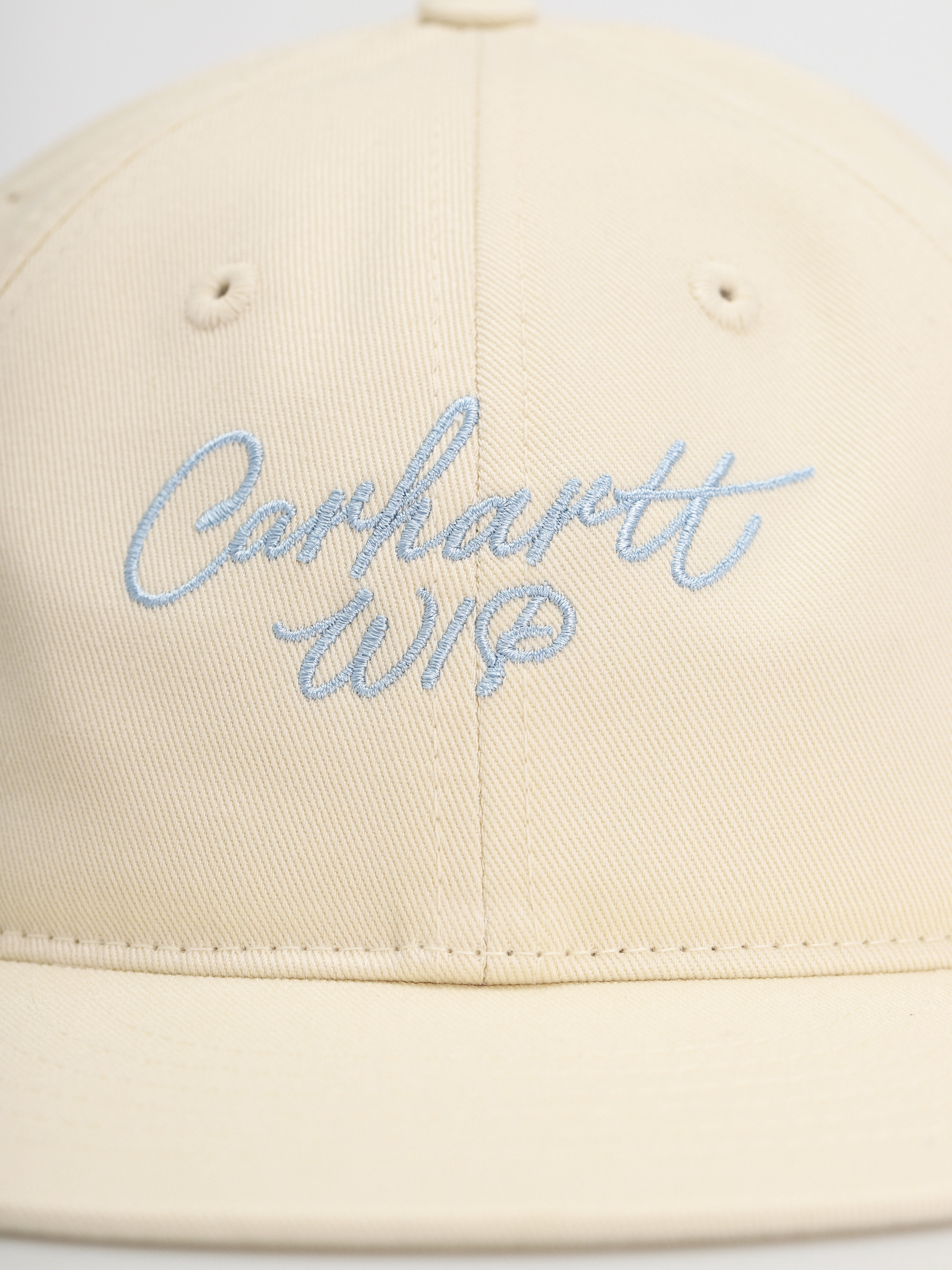 Czapka z daszkiem Carhartt WIP Signature (natural/dusty ice)