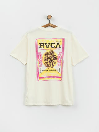 T-shirt RVCA Poppies (antique white)