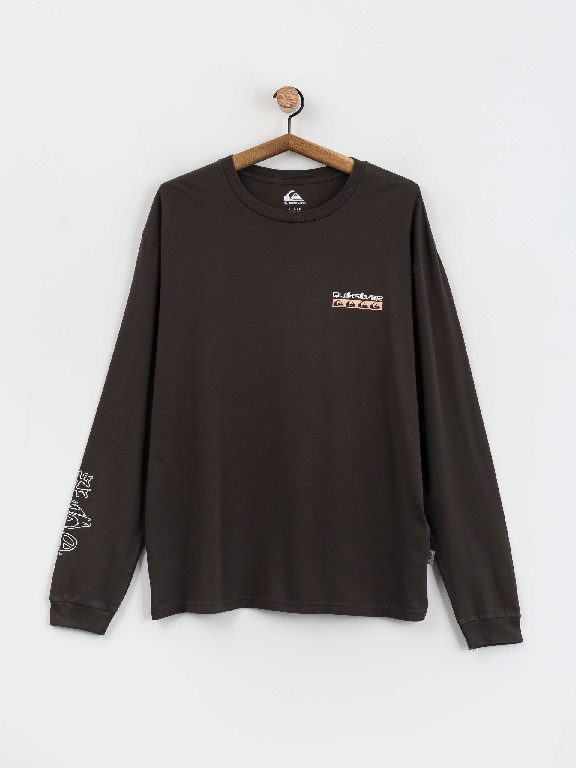 Longsleeve Quiksilver Take Us Back Ls Screen (tarmac)