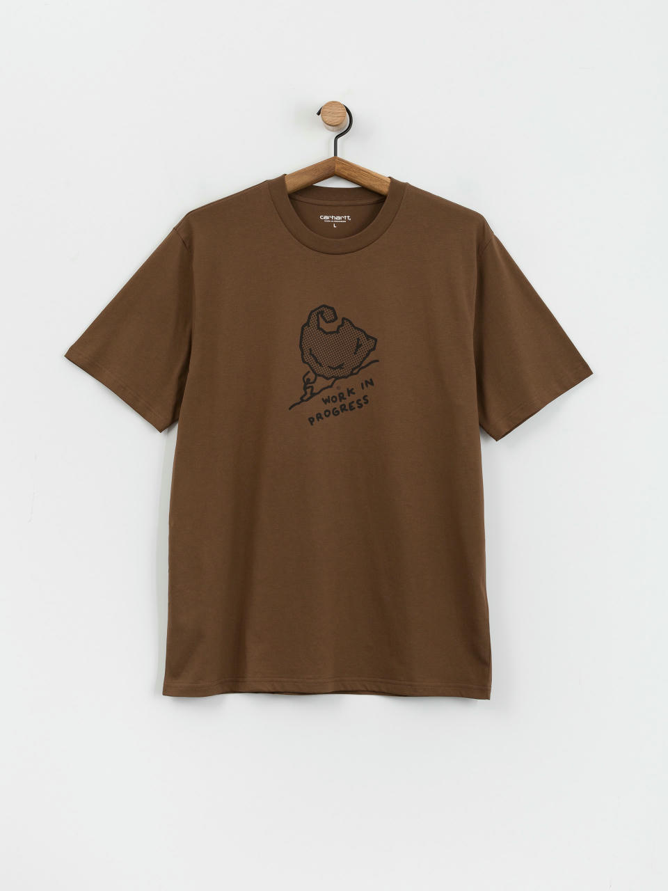 T-shirt Carhartt WIP Move On Up (chocolate/black)