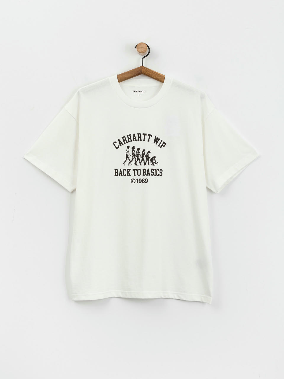 T-shirt Carhartt WIP Basics (white/black)