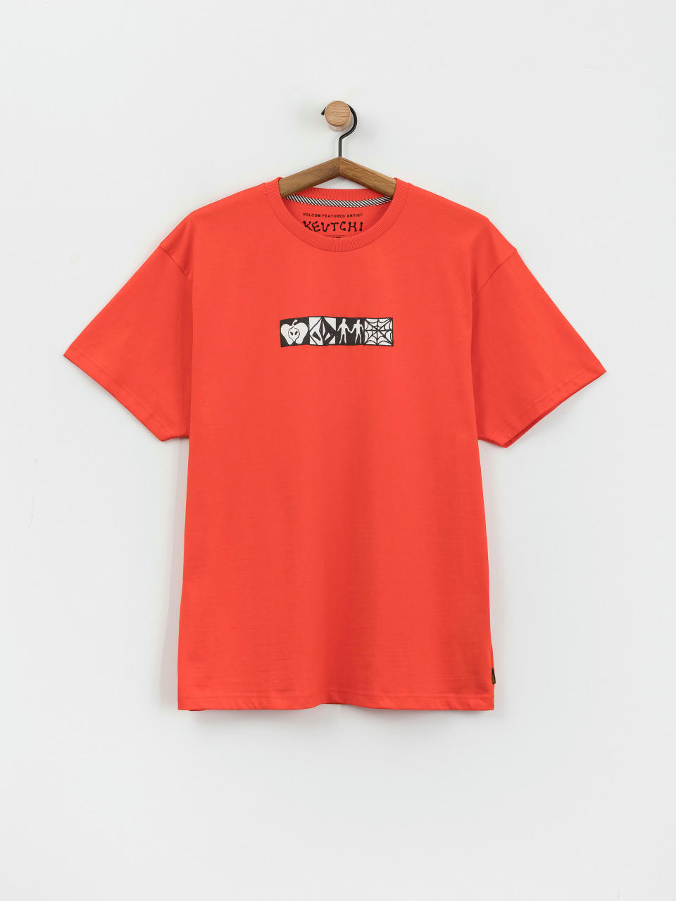 T-shirt Volcom Fa Keutchi 3 (bright red)