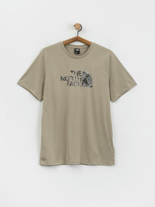 T-shirt The North Face Easy Graphic Infill (clay grey/tnf black 3d)