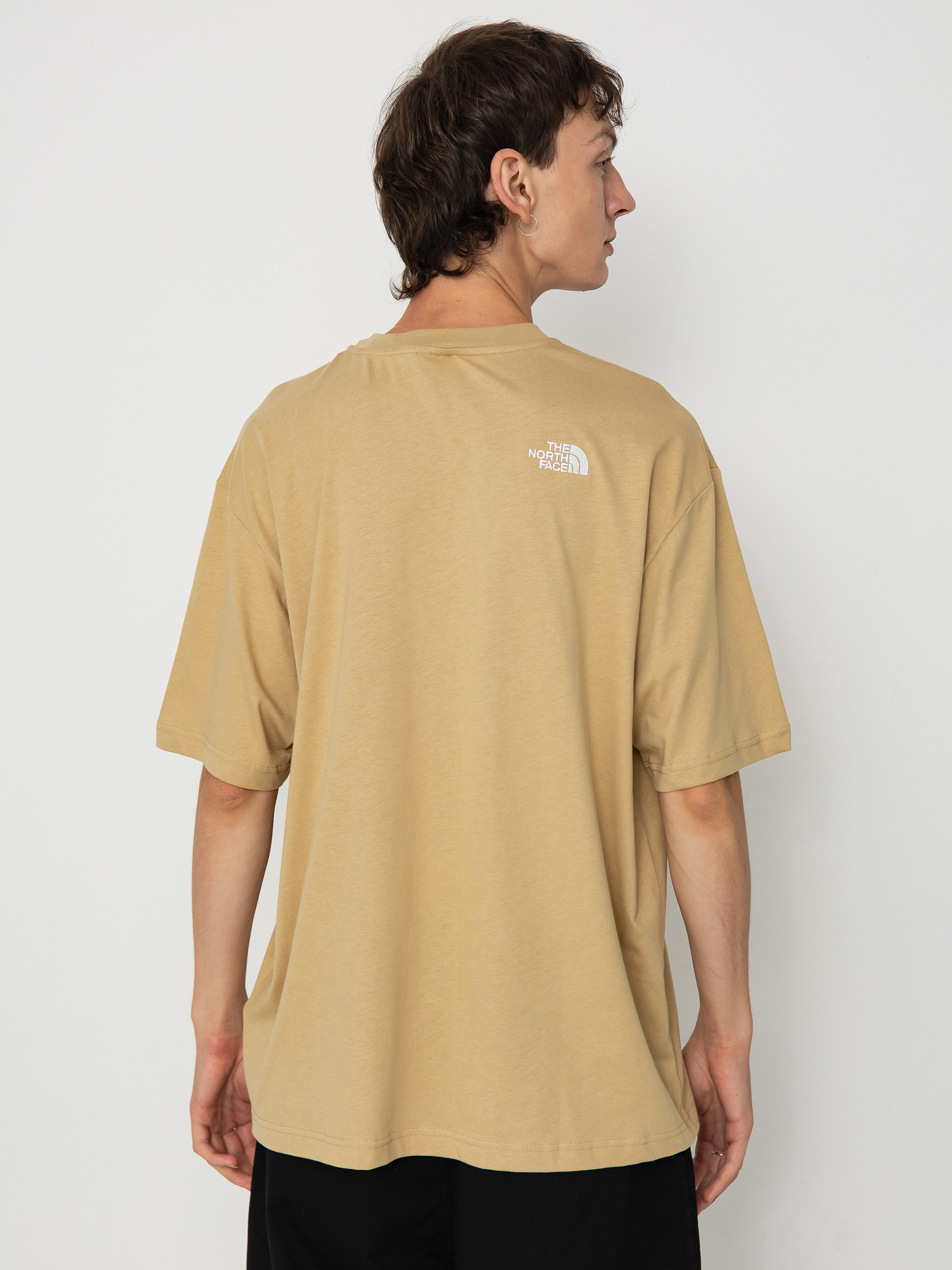 T-shirt The North Face Essential Oversize (khaki stone)