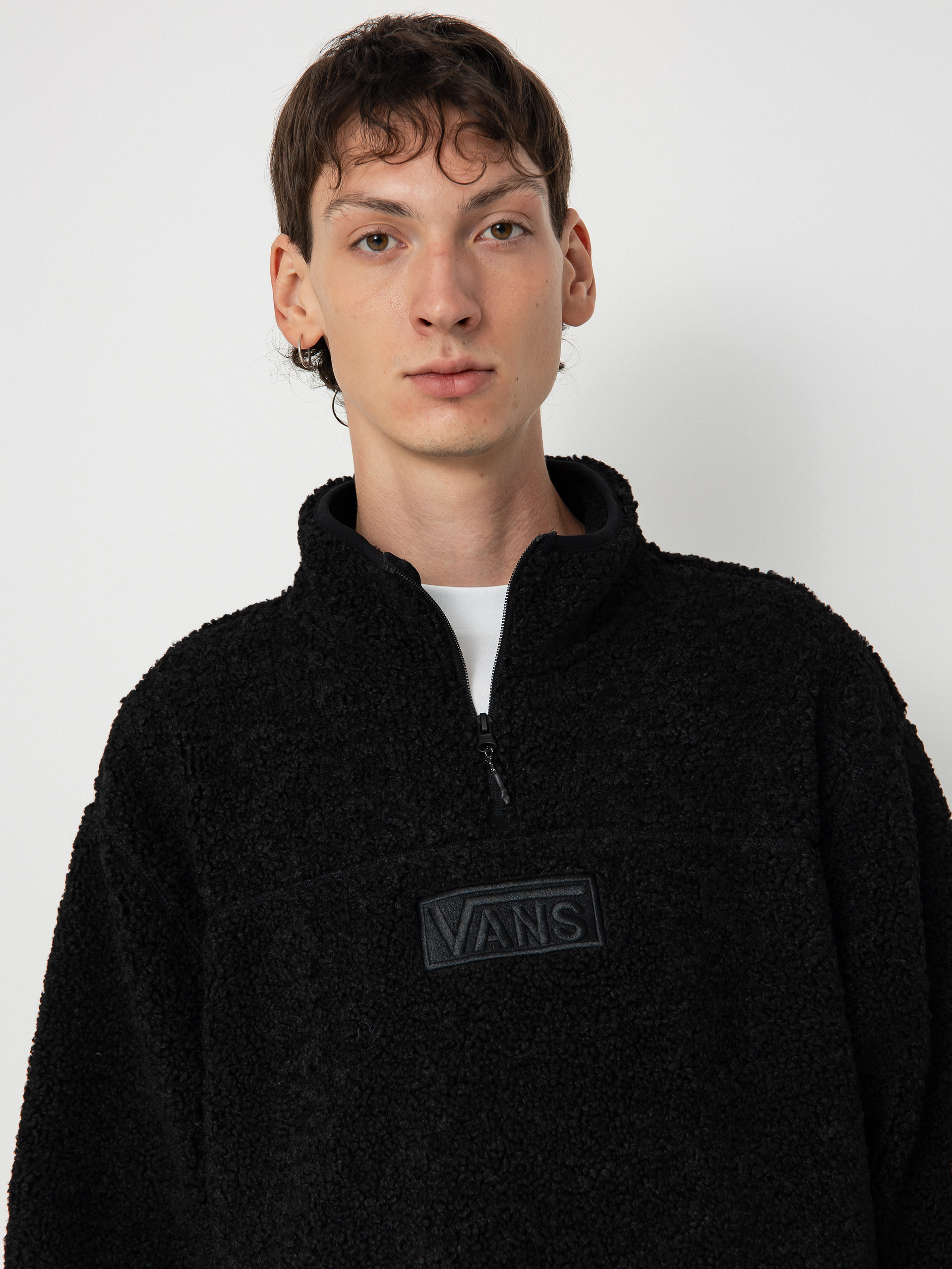 Męski Polar Vans Vans Boxed Sherpa Qzip (black)