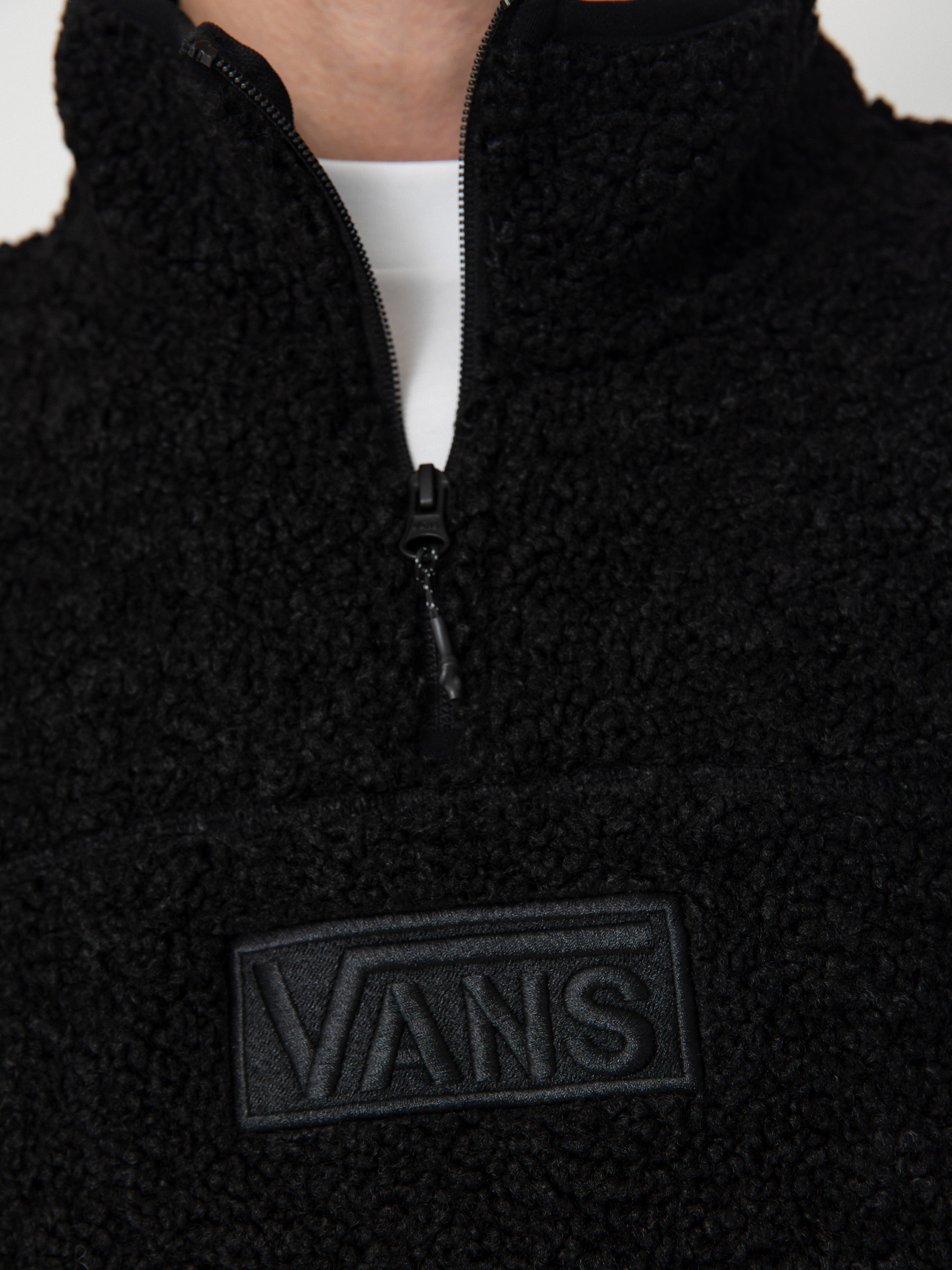 Męski Polar Vans Vans Boxed Sherpa Qzip (black)