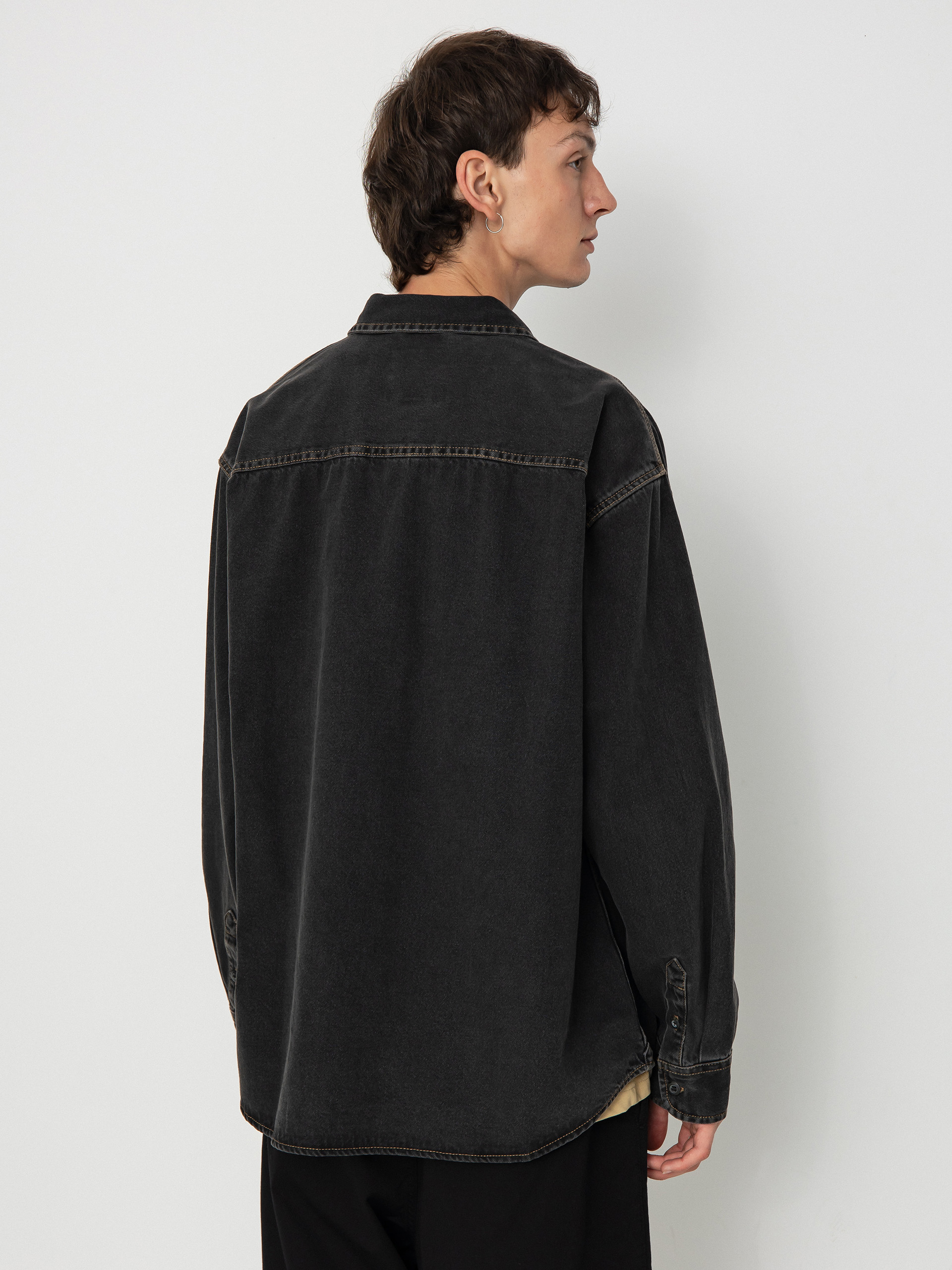 Koszula Vans Stevens Denim (pavement/washed black)