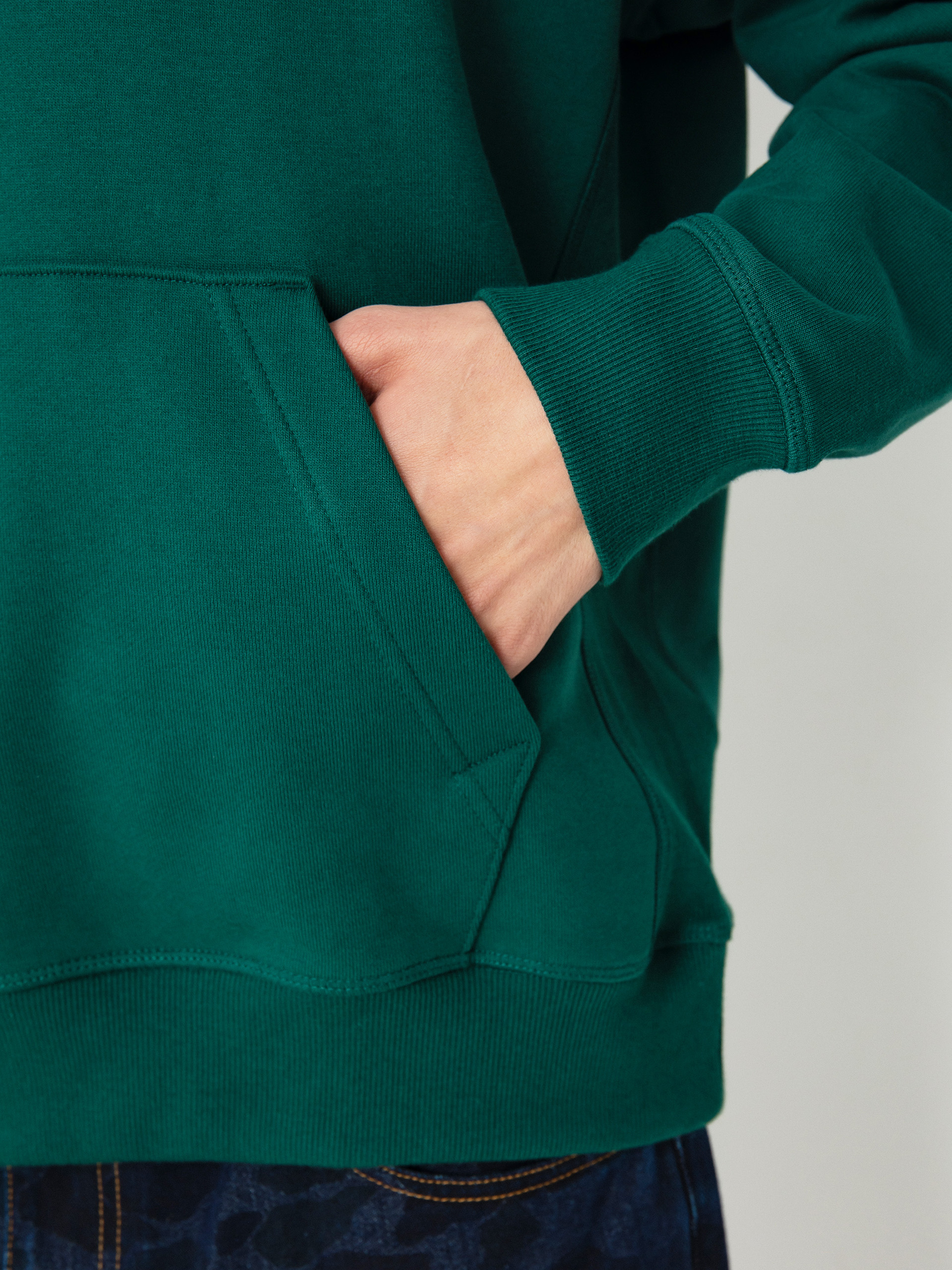 Bluza z kapturem New Balance Athletics Relaxed League HD (marshgreen)