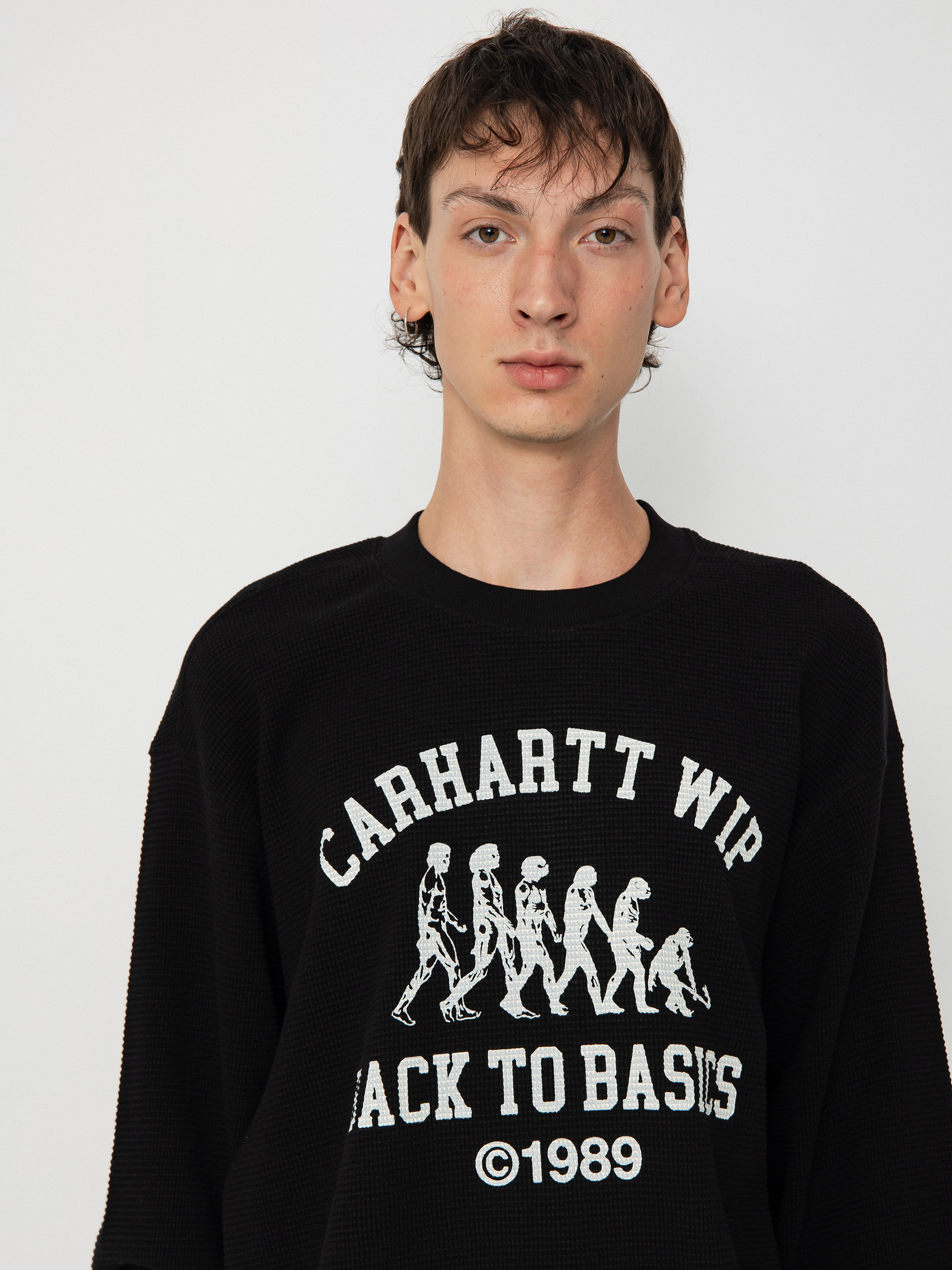 Bluza Carhartt WIP Main Basics (black/white)