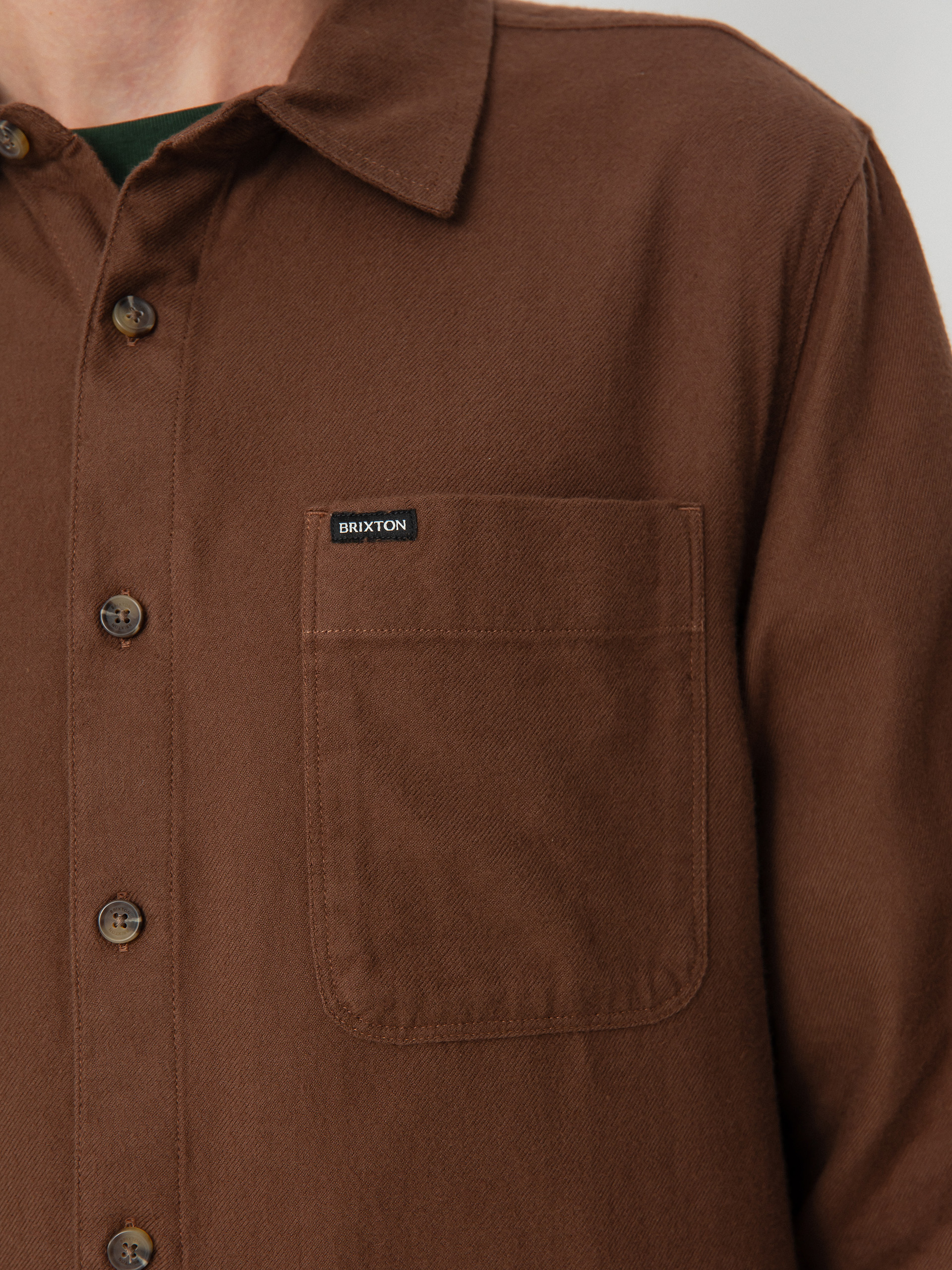 Koszula Brixton Hasting Lw Flannel (pinecone brown)