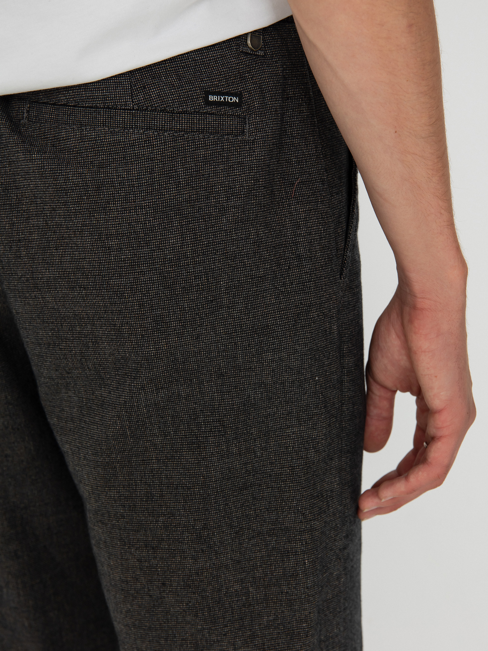 Spodnie Brixton Choice Chino Relaxed (mixed tweed)
