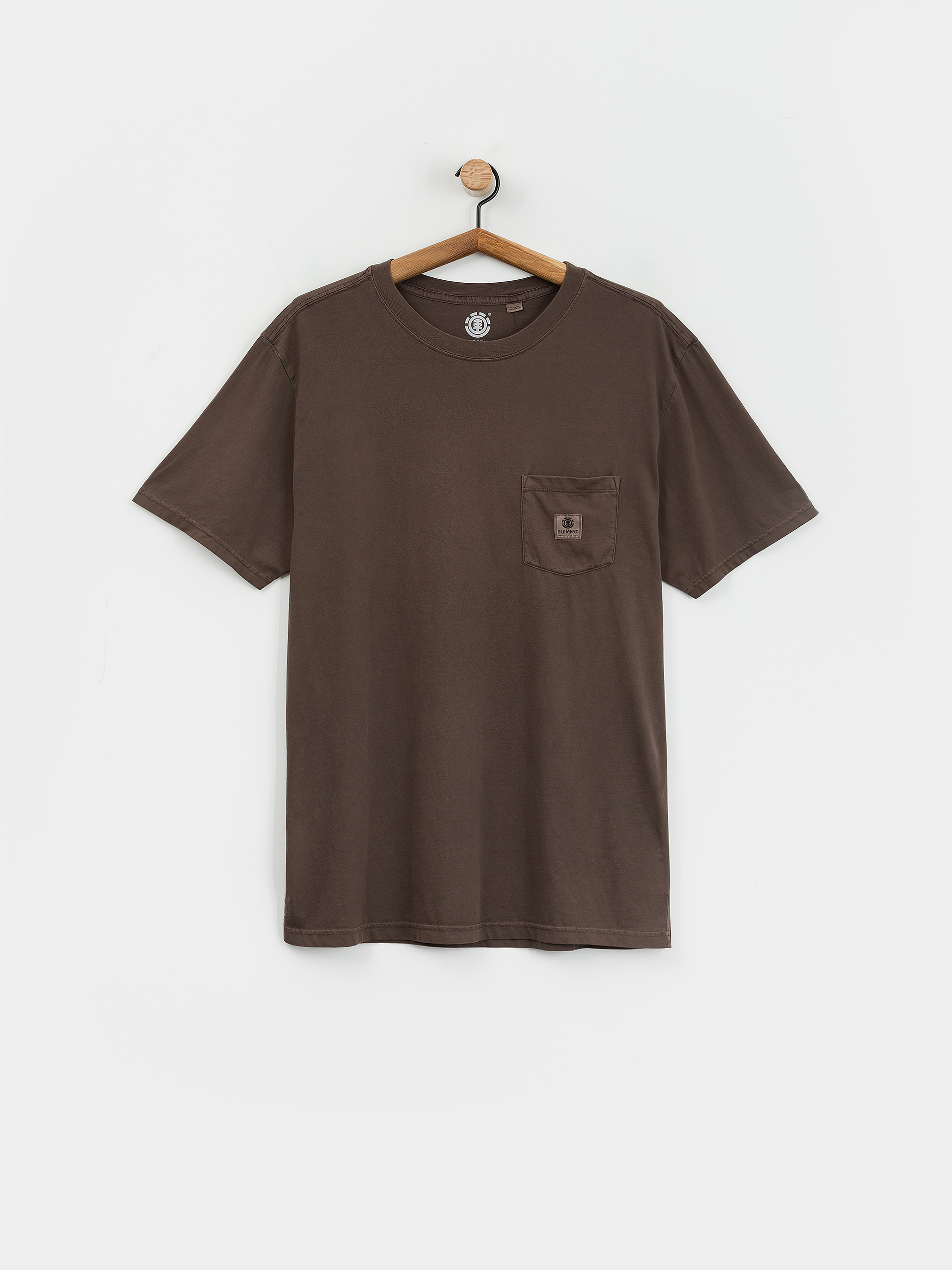 T-shirt Element Basic Pocket Pigment (bracken)