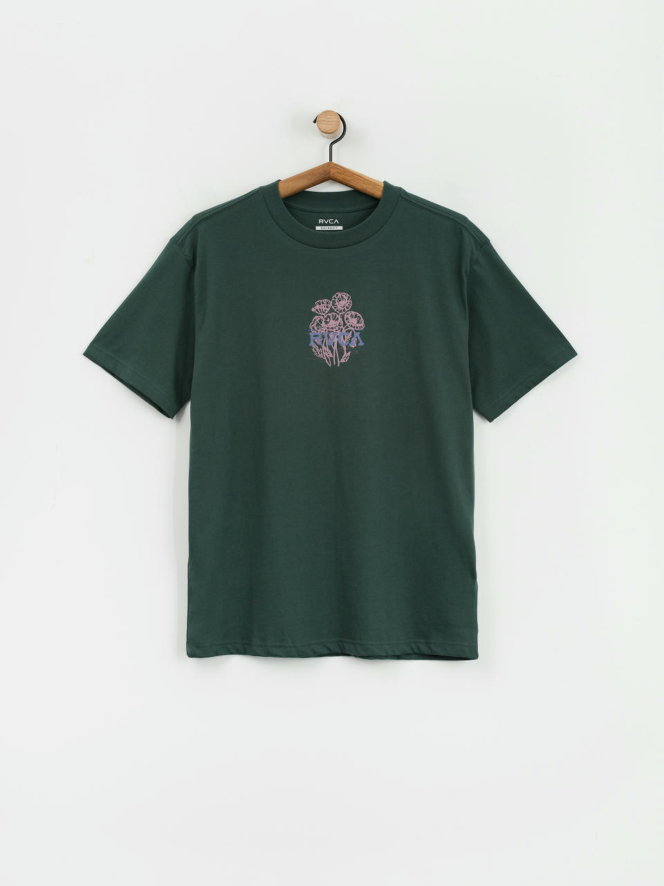 T-shirt RVCA Poppies (hunter green)