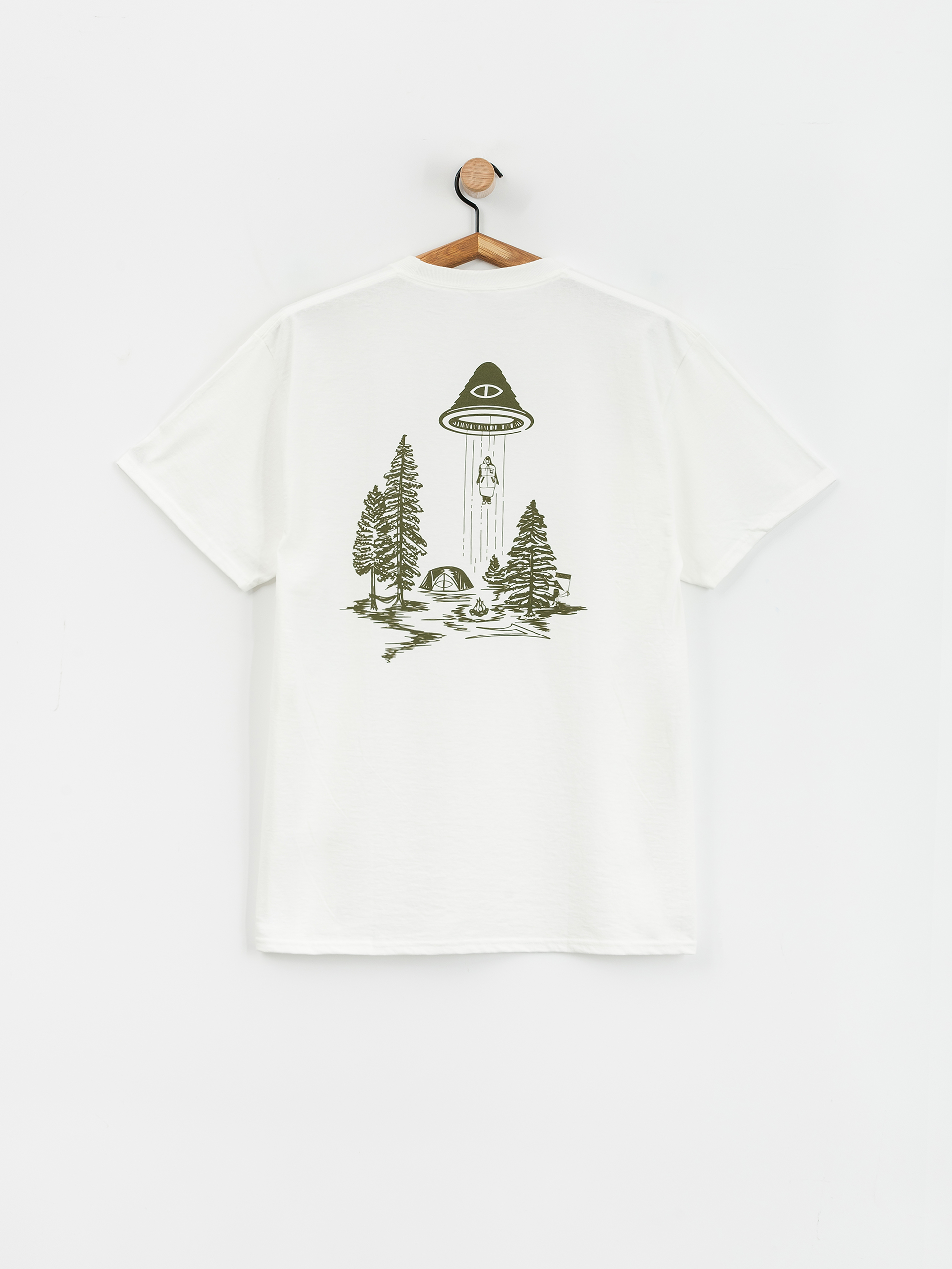 T-shirt Lakai X Poler Abducted (white)