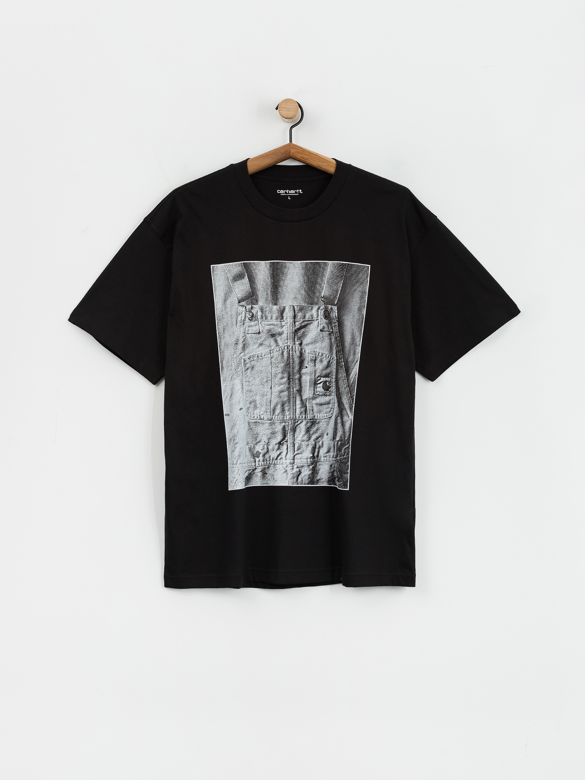 T-shirt Carhartt WIP BIB Overall (black)