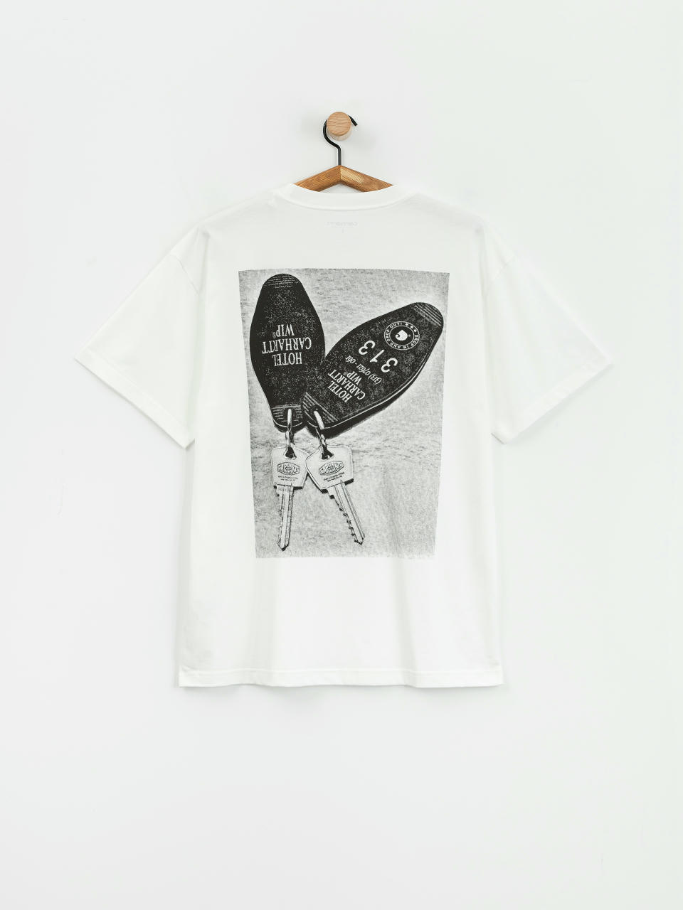 T-shirt Carhartt WIP Hotel Keys (white/black)