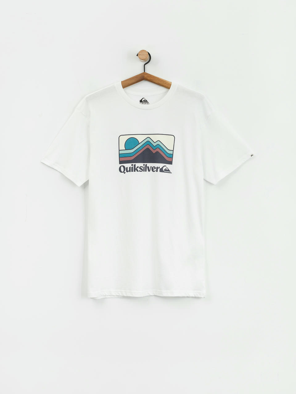 T-shirt Quiksilver Qs Gradient Mountains (white)