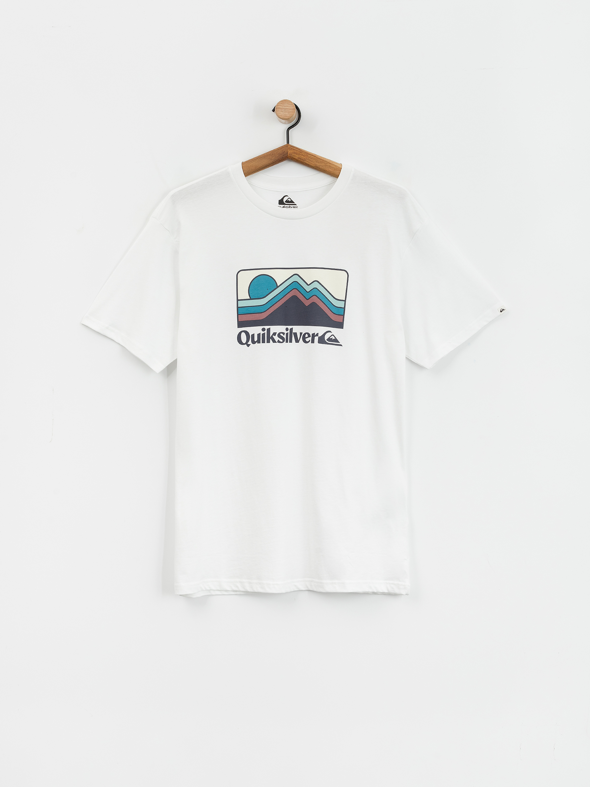 T-shirt Quiksilver Qs Gradient Mountains (white)