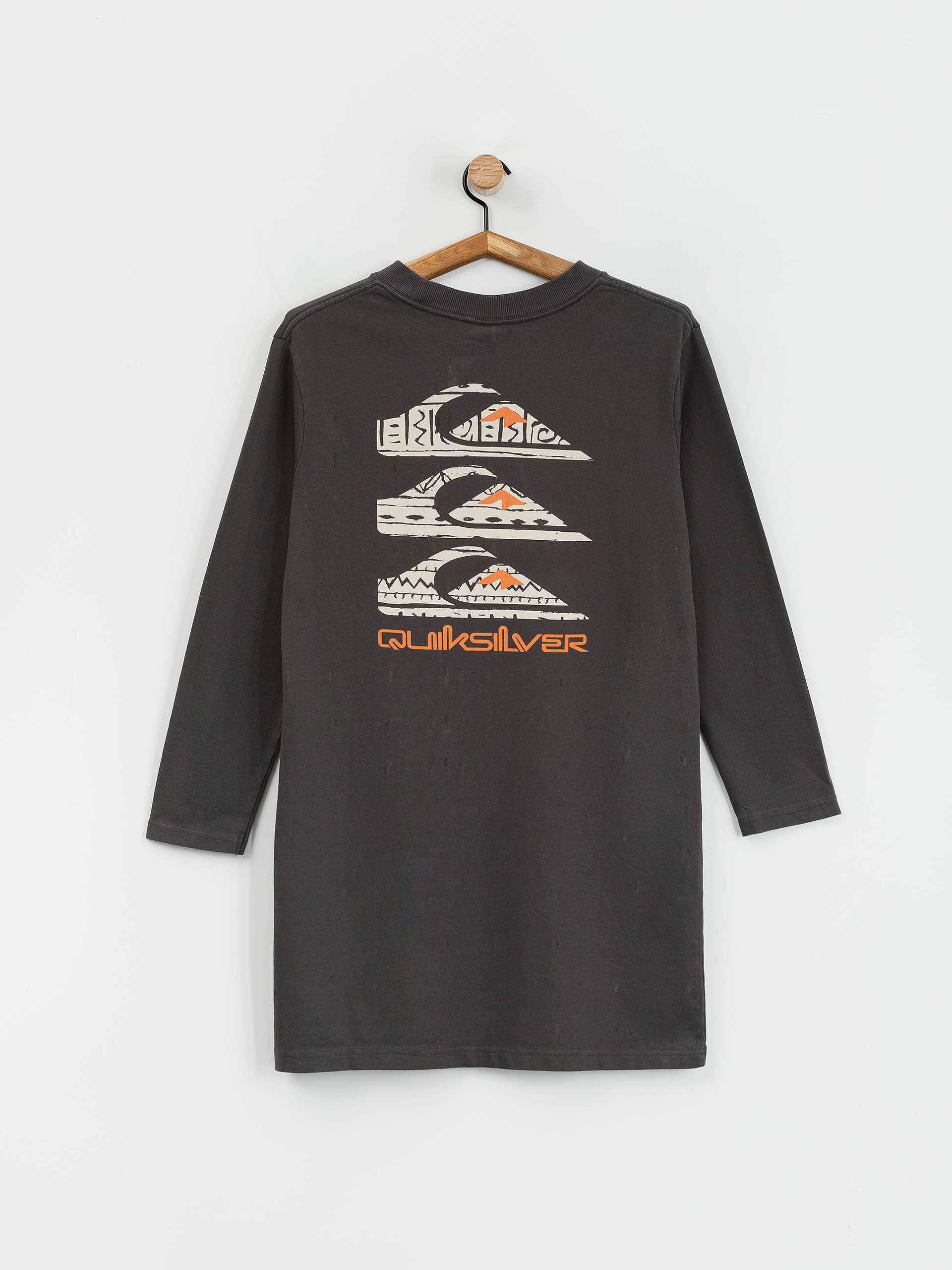 Longsleeve Quiksilver Uni Ls Tee Dress Wmn (tarmac)