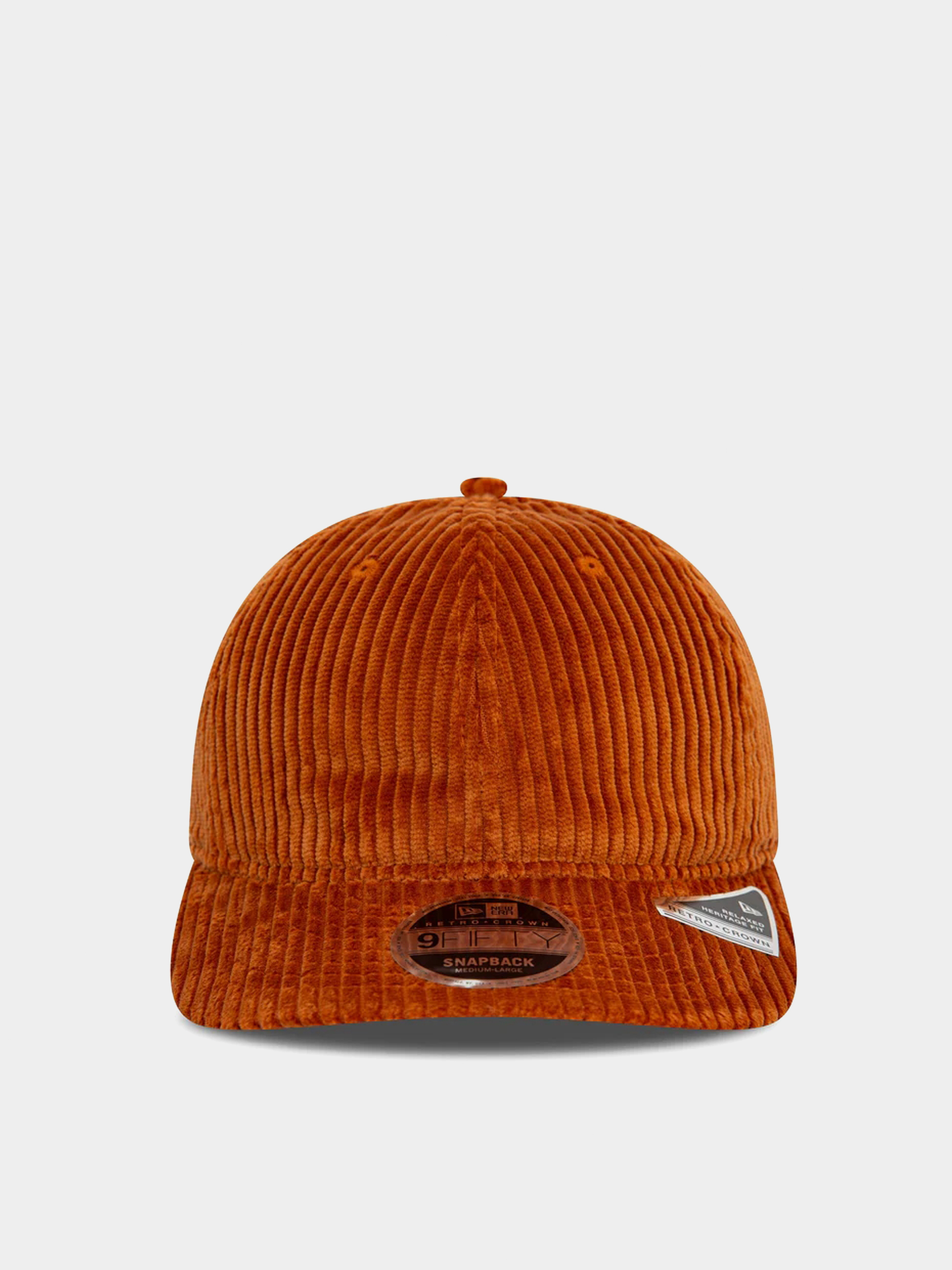 Czapka z daszkiem New Era Cord 9Fifty Retro Crown (orange)