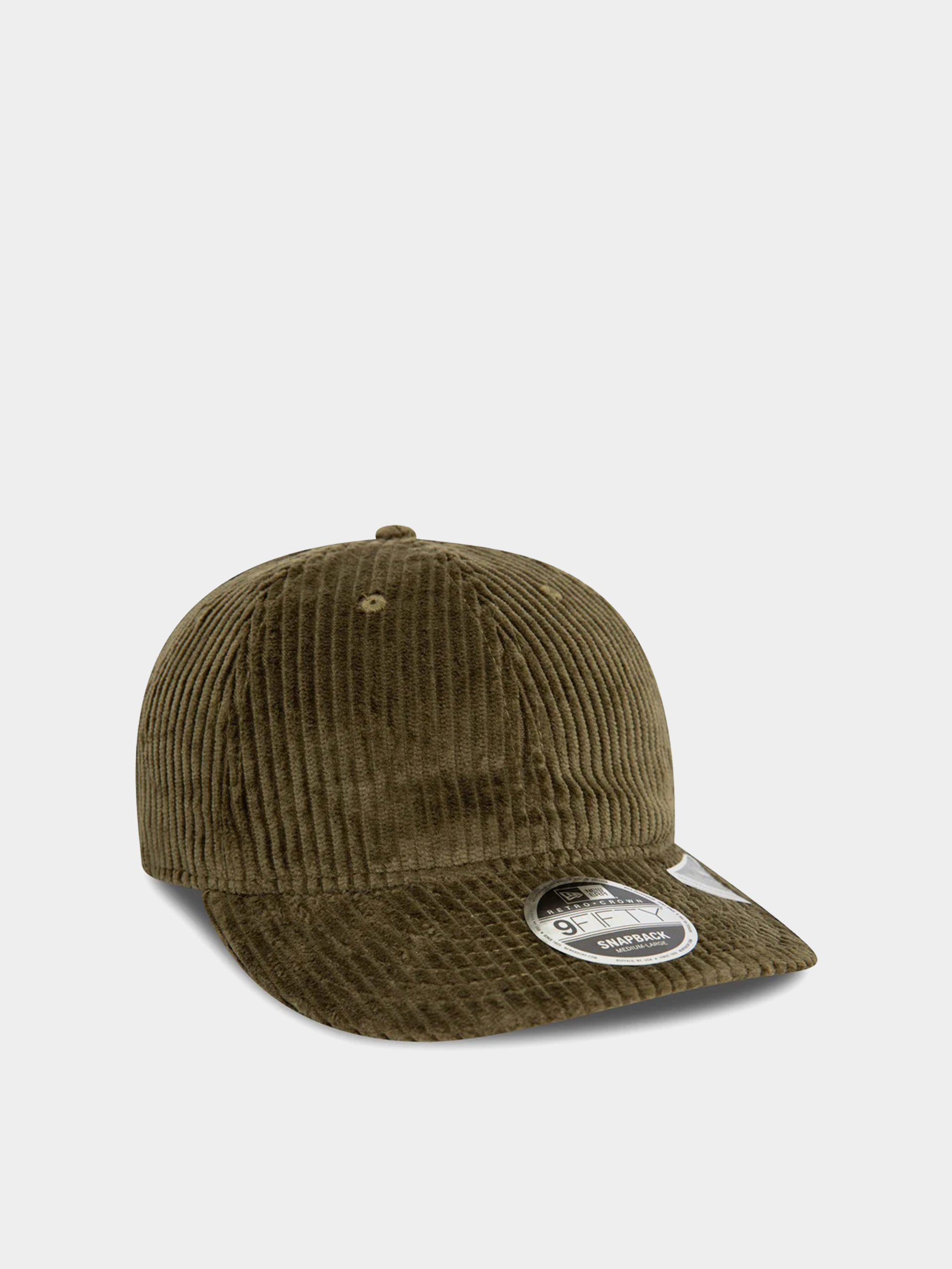 Czapka z daszkiem New Era Cord 9Fifty Retro Crown (khaki)