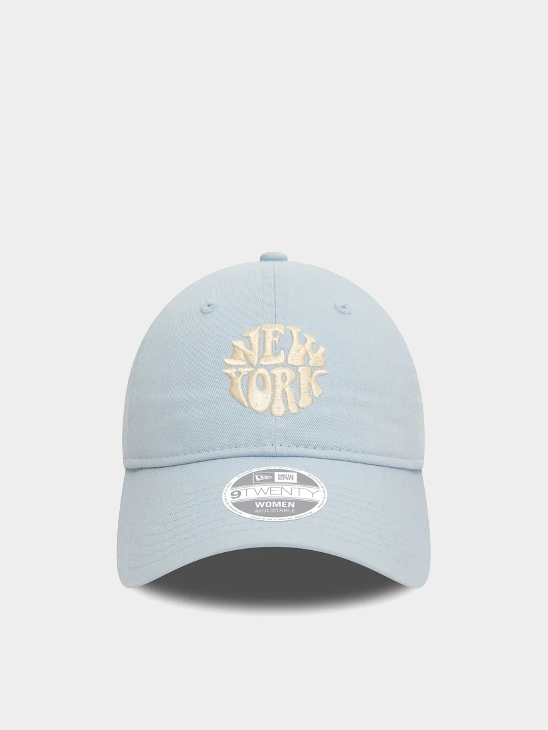 Czapka z daszkiem New Era Washed 9Twenty Wmn (light blue)