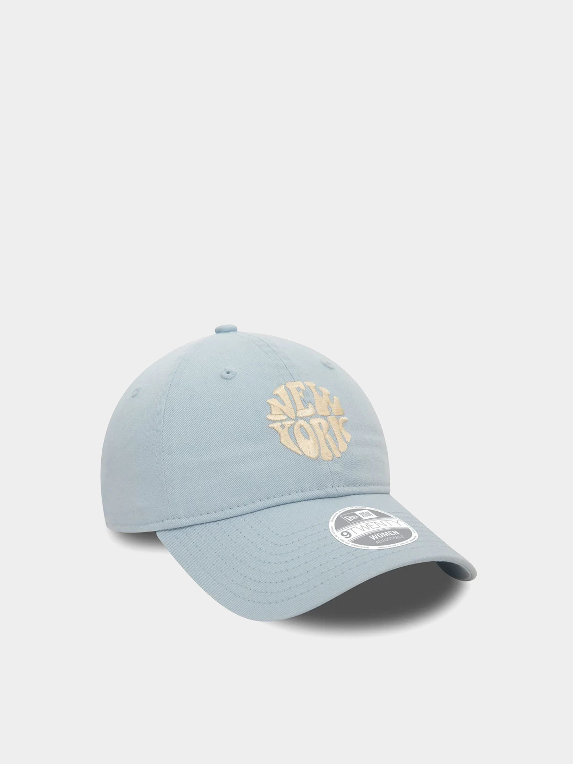 Czapka z daszkiem New Era Washed 9Twenty Wmn (light blue)