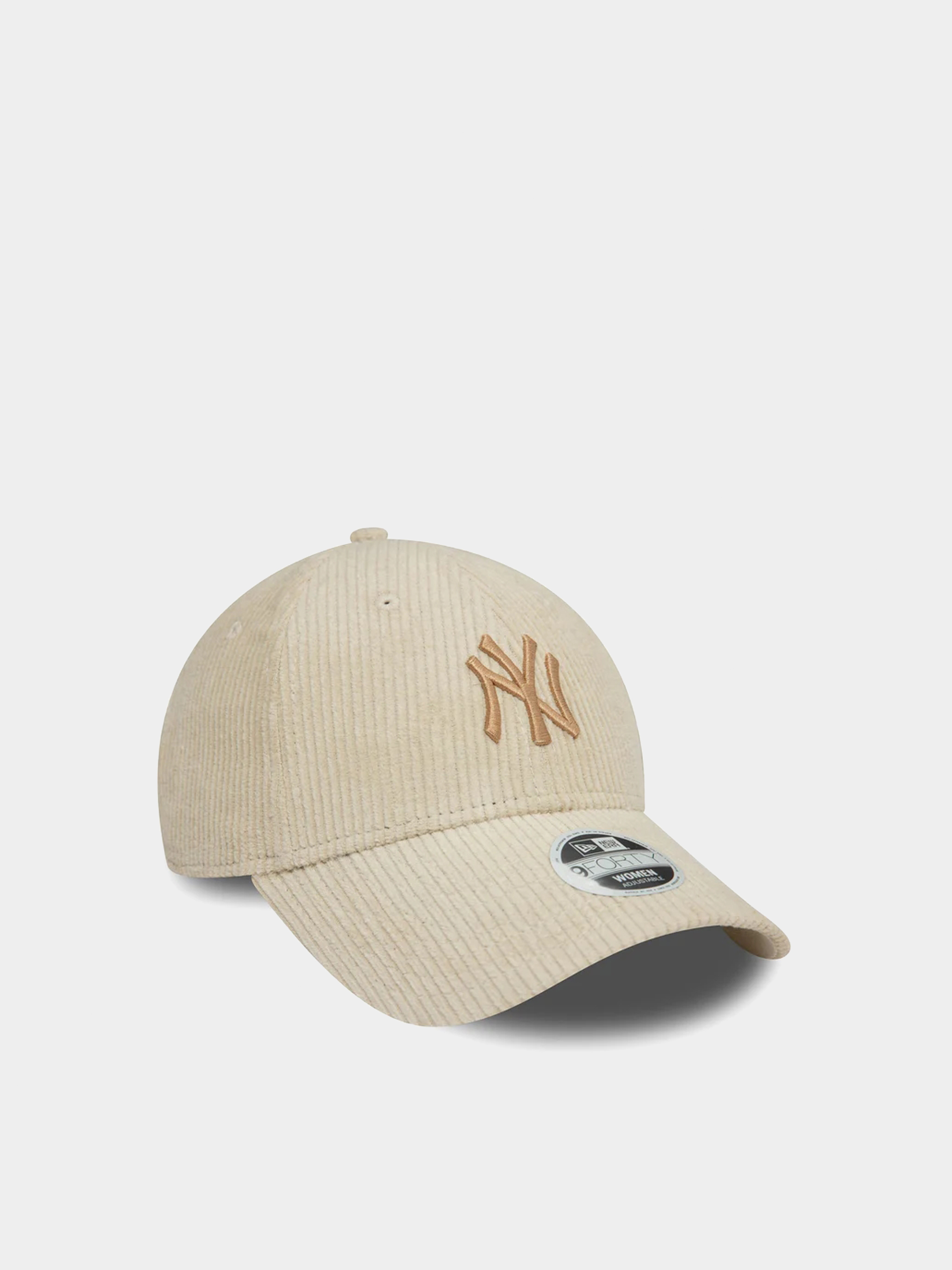 Czapka z daszkiem New Era Cord 9Forty New York Yankees Wmn (beige)