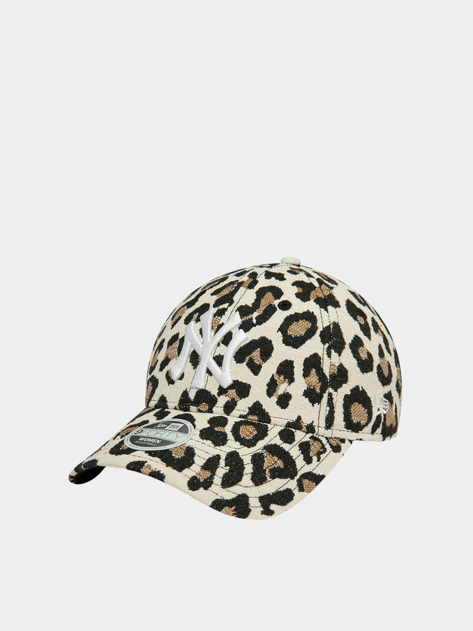 Czapka z daszkiem New Era Leopard 9Forty New York Yankees Wmn (leo black)