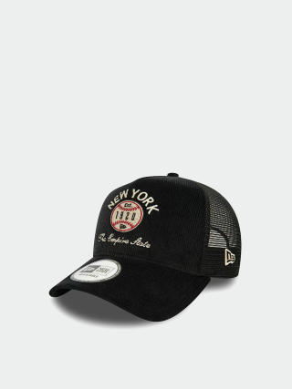 Czapka z daszkiem New Era Cord Graphic Trucker (black)