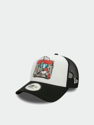 Czapka z daszkiem New Era Graphic Print Trucker (black)