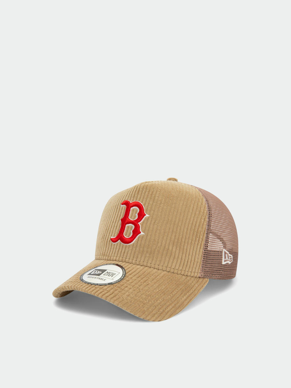 Czapka z daszkiem New Era Mlb Cord Trucker Boston Red Sox (beige)