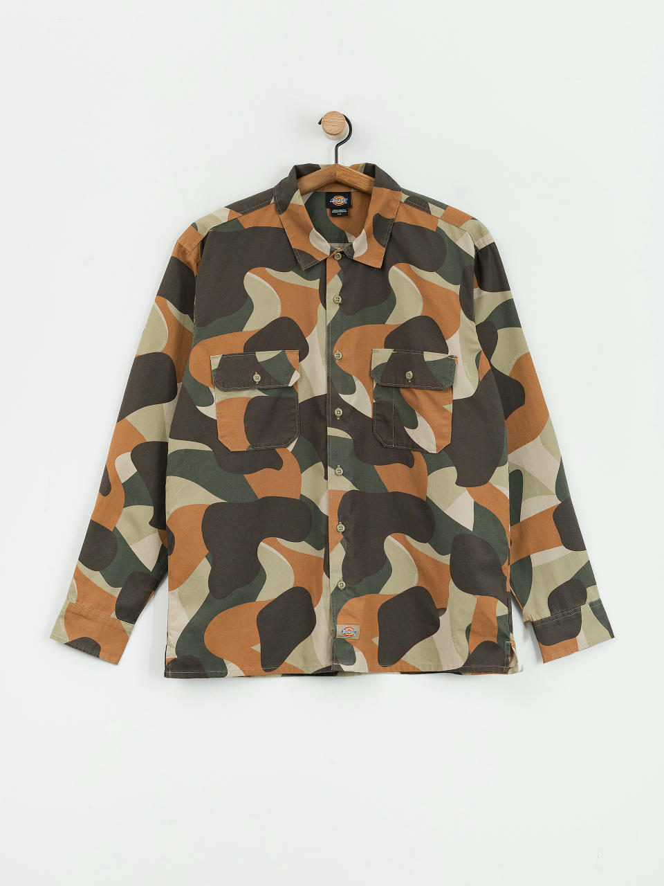 Koszula Dickies Camo Canvas Work (imperial green)