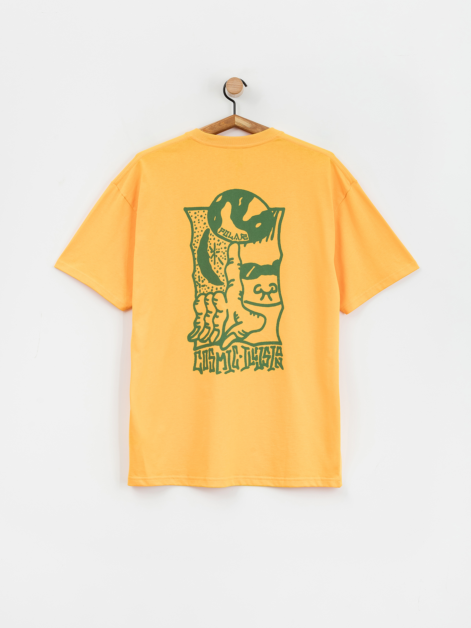 T-shirt Polar Skate Cosmic (yellow)