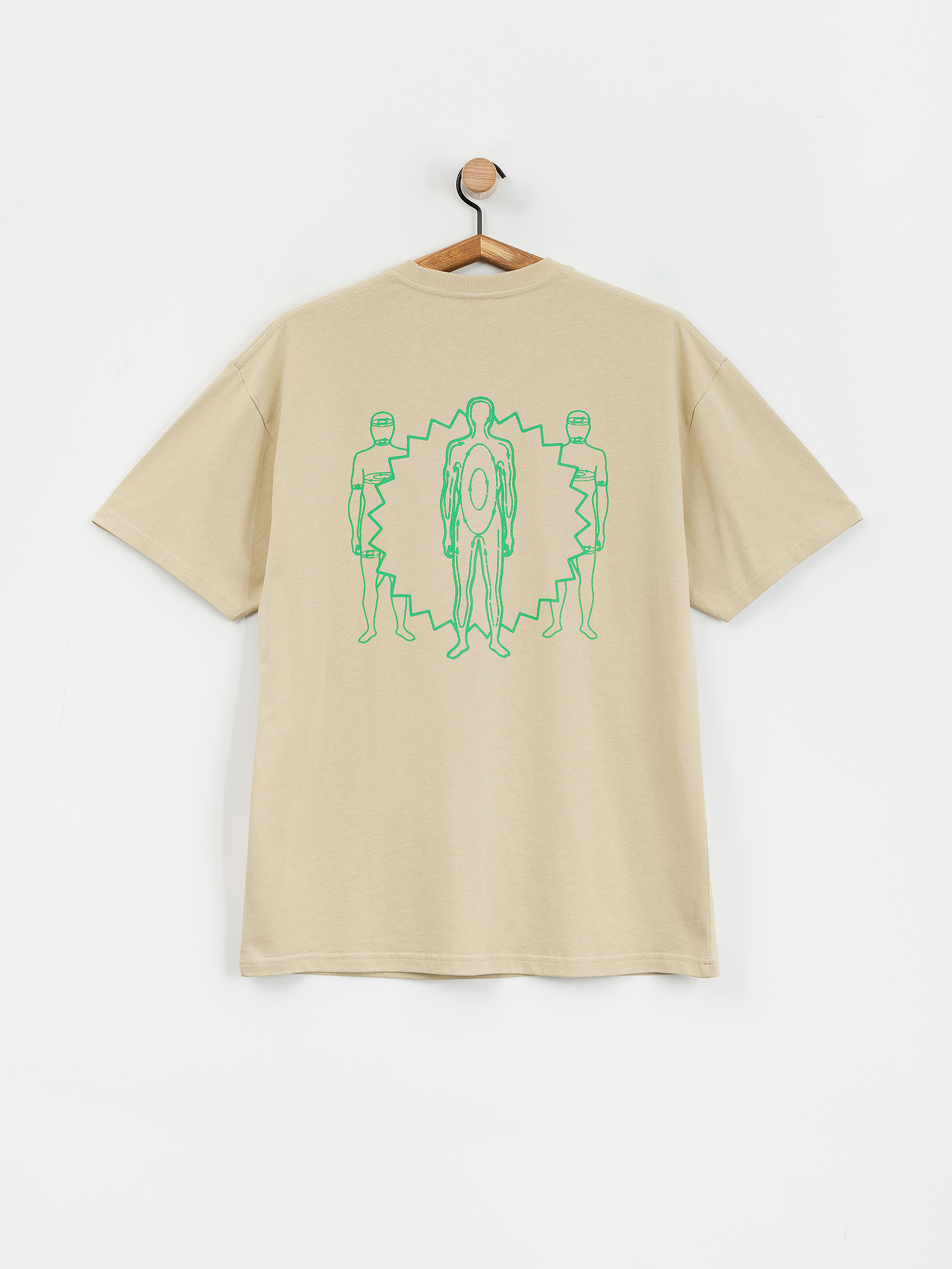 T-shirt Polar Skate Anyone Out There (sand)