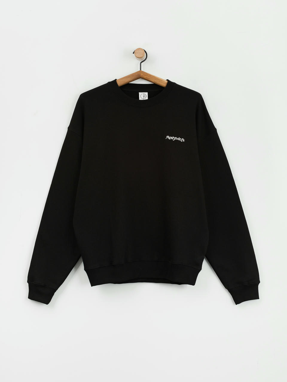 Bluza Polar Skate Dave Crewneck Surf Logo (black)