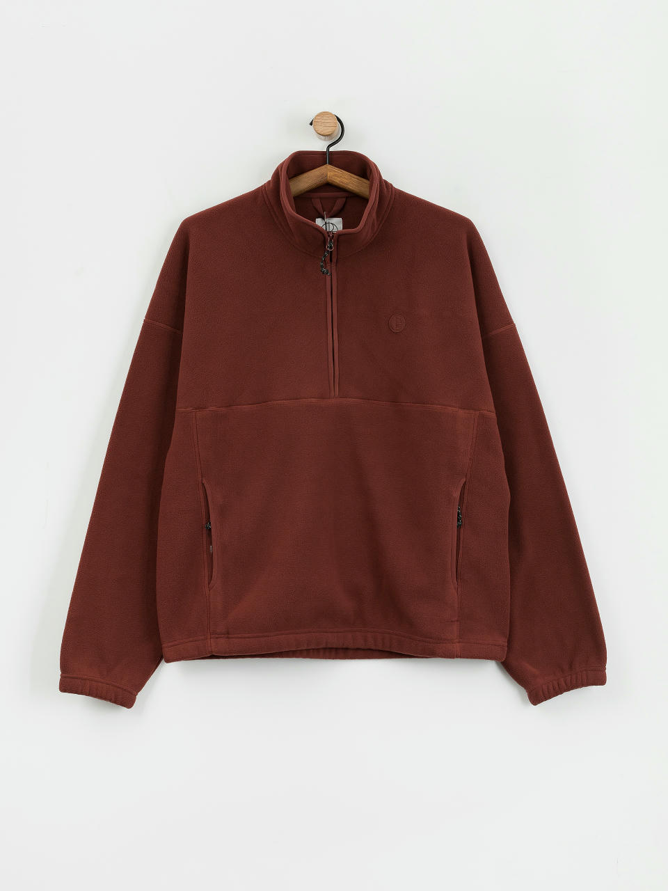 Bluza Polar Skate Ivan Half Zip (wine)