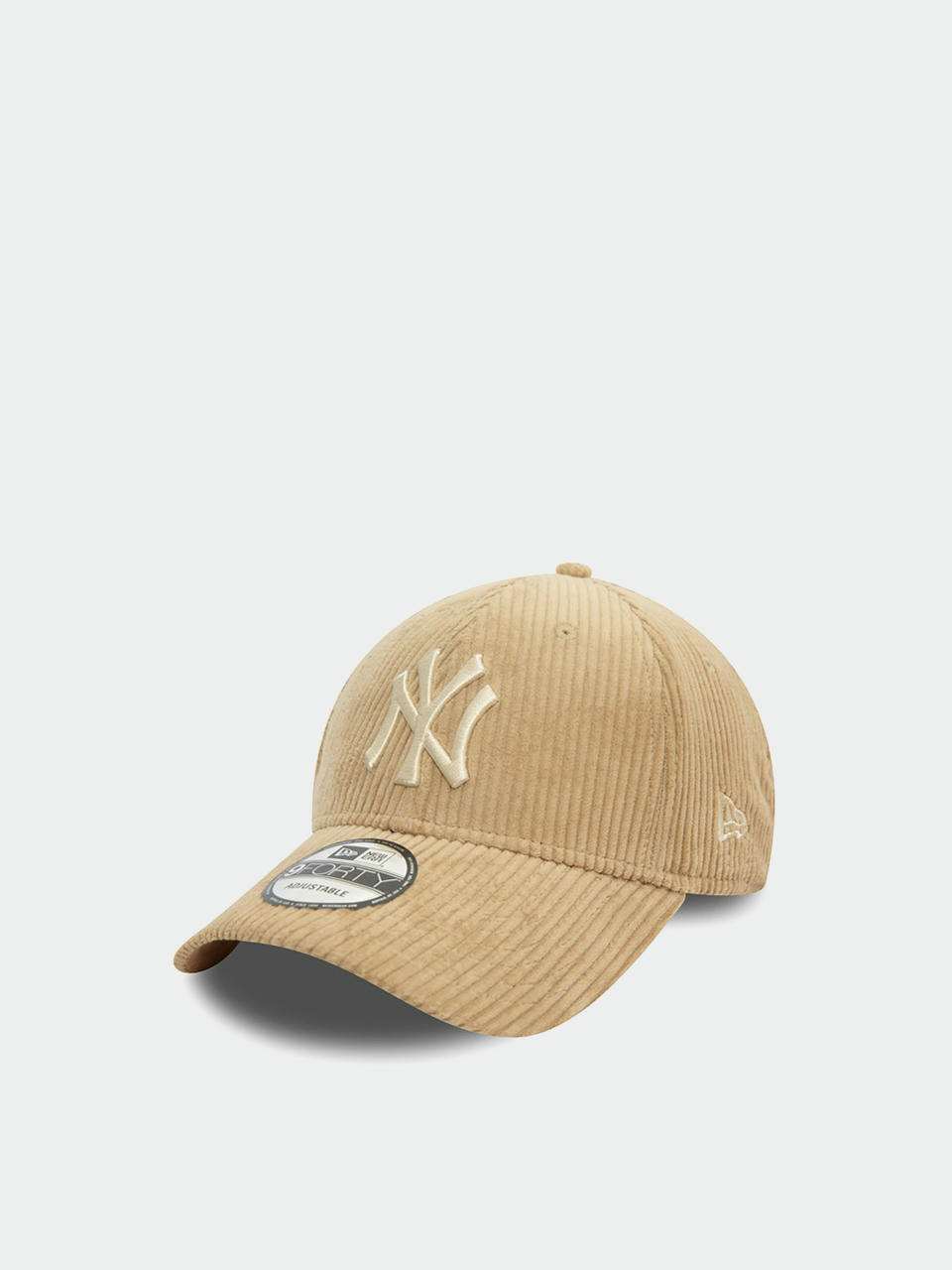 Czapka z daszkiem New Era Cord 9Forty New York Yankees (taupe)