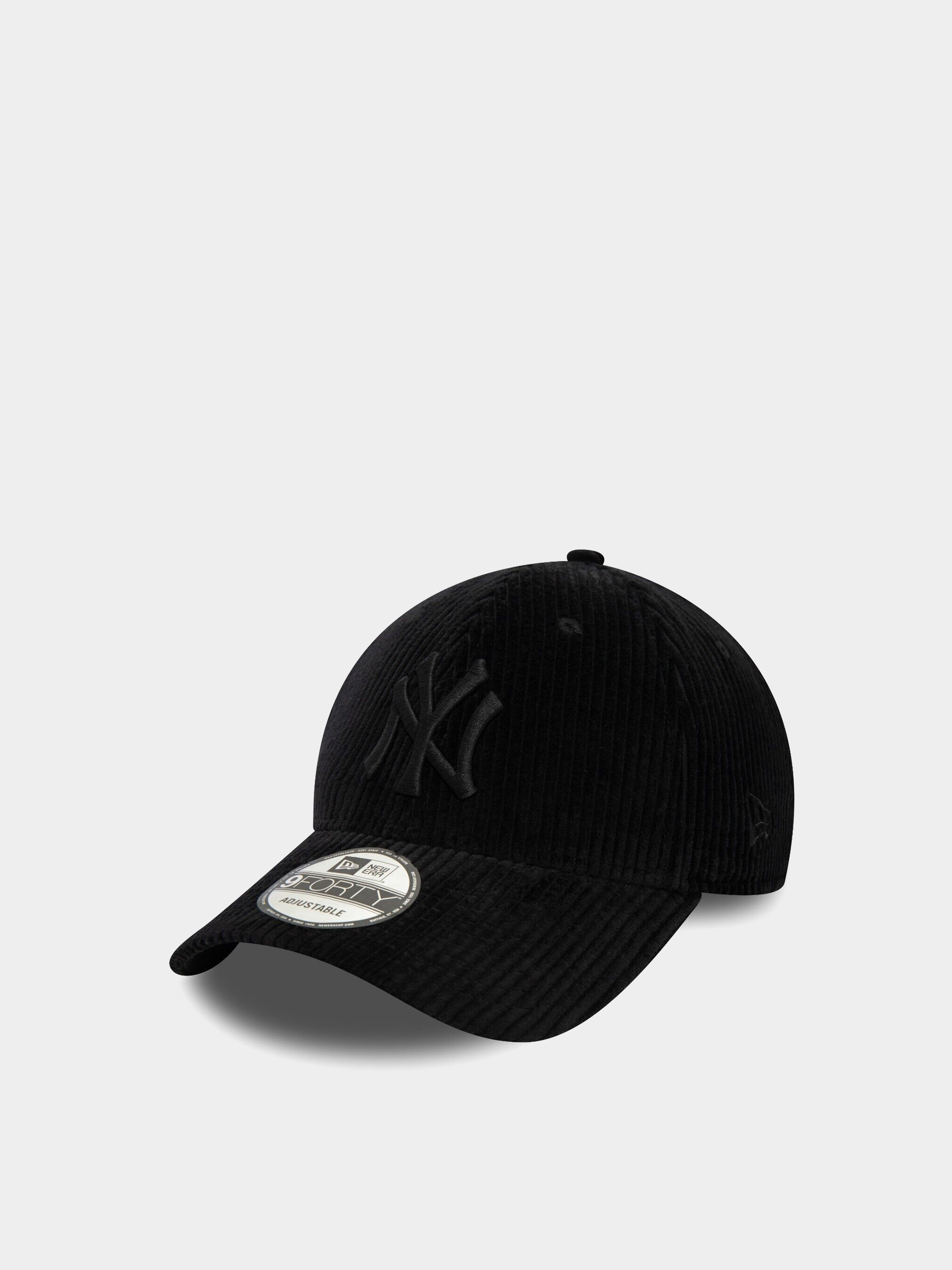 Czapka z daszkiem New Era Cord 9Forty New York Yankees (black)