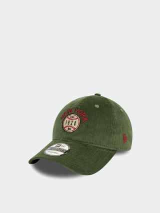 Czapka z daszkiem New Era Cord 9Twenty (dark green)