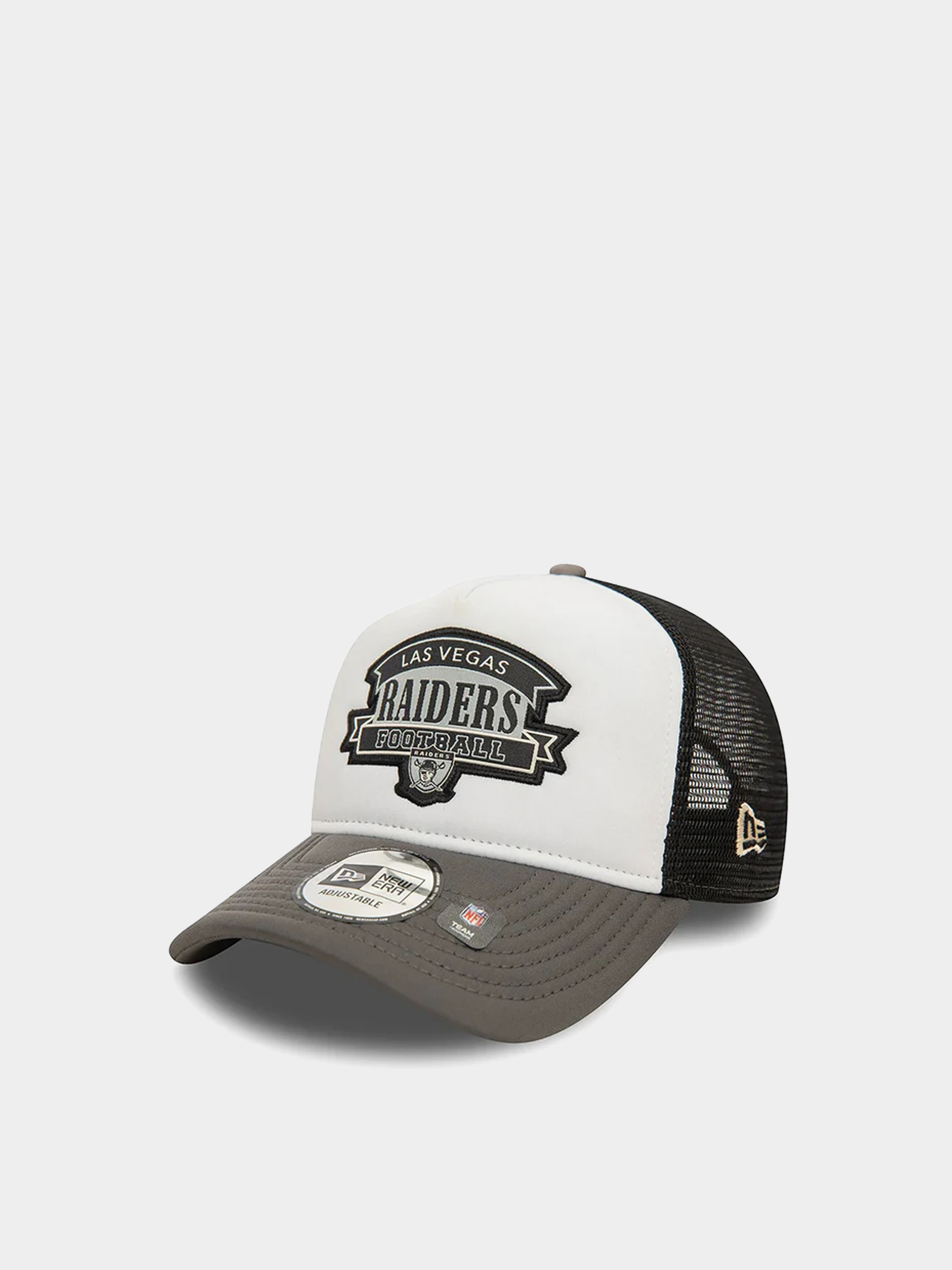 Czapka z daszkiem New Era Nfl Trucker Las Vegas Raiders (grey/black)