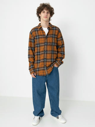 Koszula Volcom Caden Plaid Ls (chestnut brown)